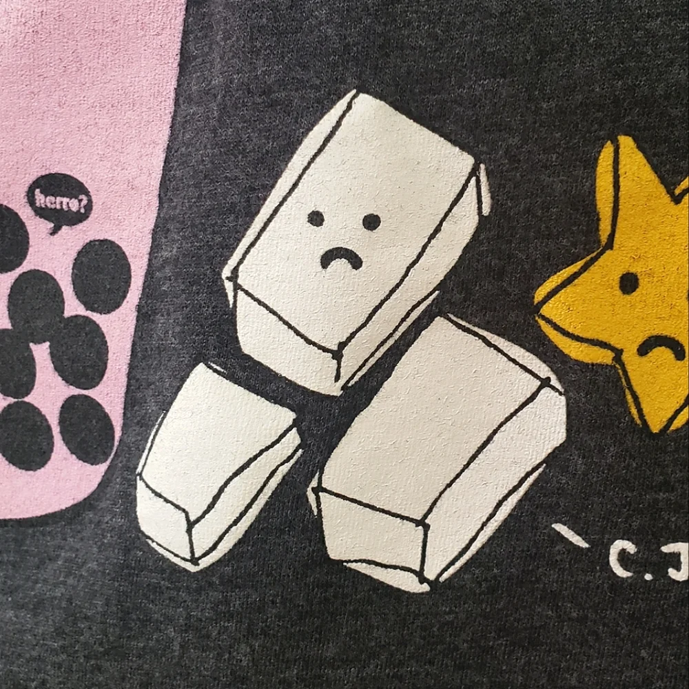 Pearls Are A Girl's Best Friend Boba Bubble Tea Graphic Tee T-Shirt, M… - Picture 6 of 17